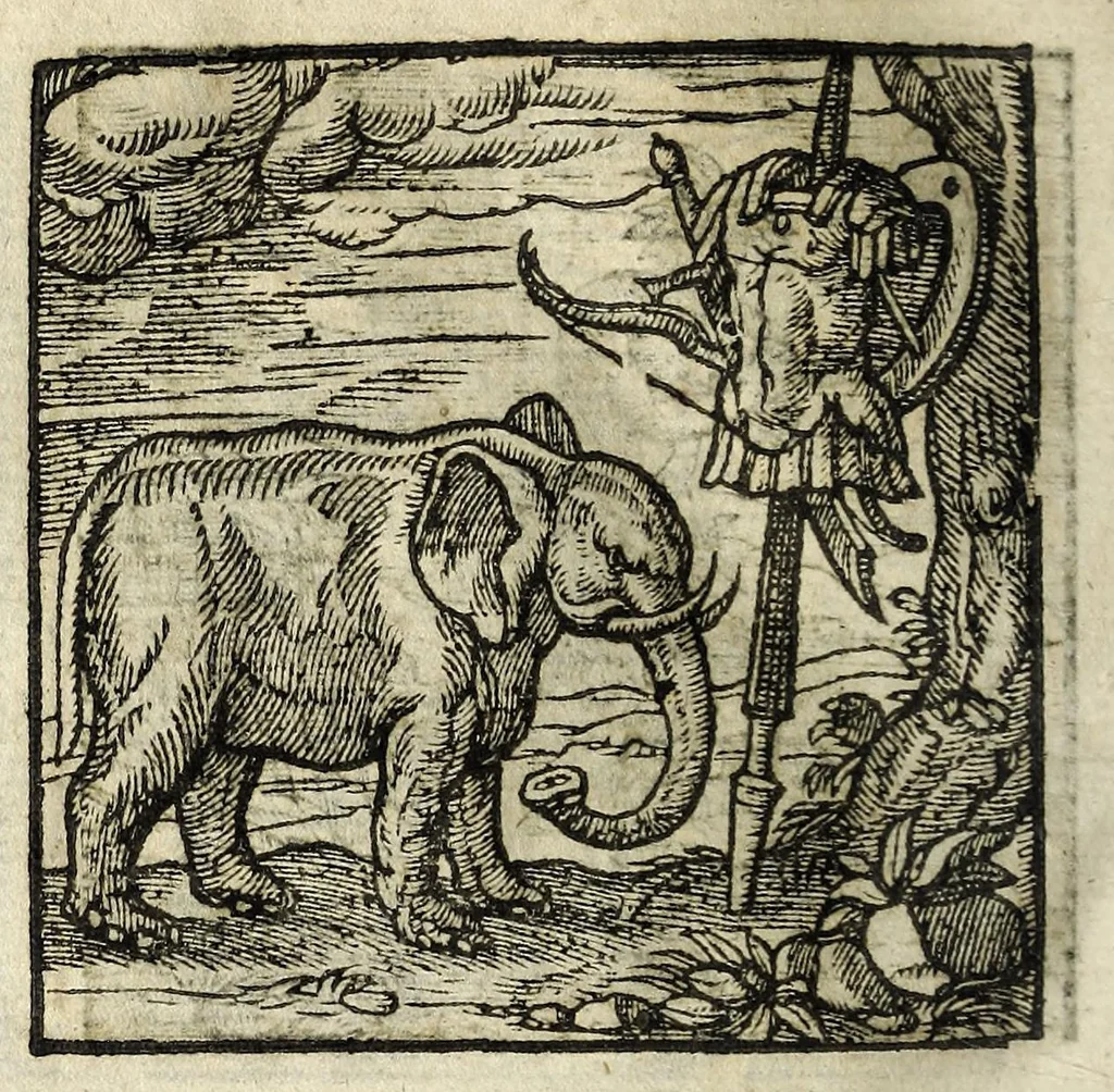 An illustration from Emblemata, 1608, leaf 154