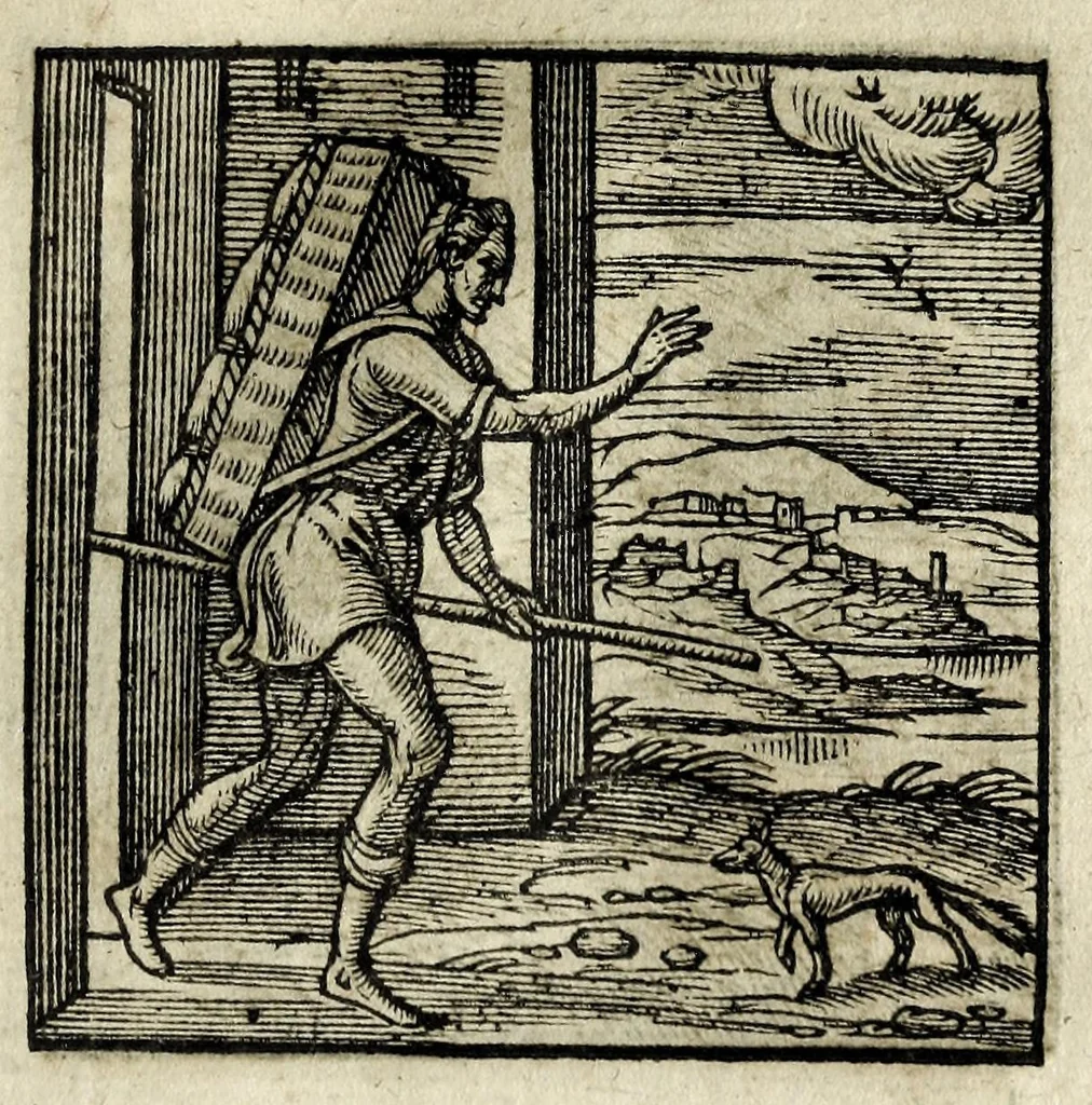An illustration from Emblemata, 1608, leaf 157