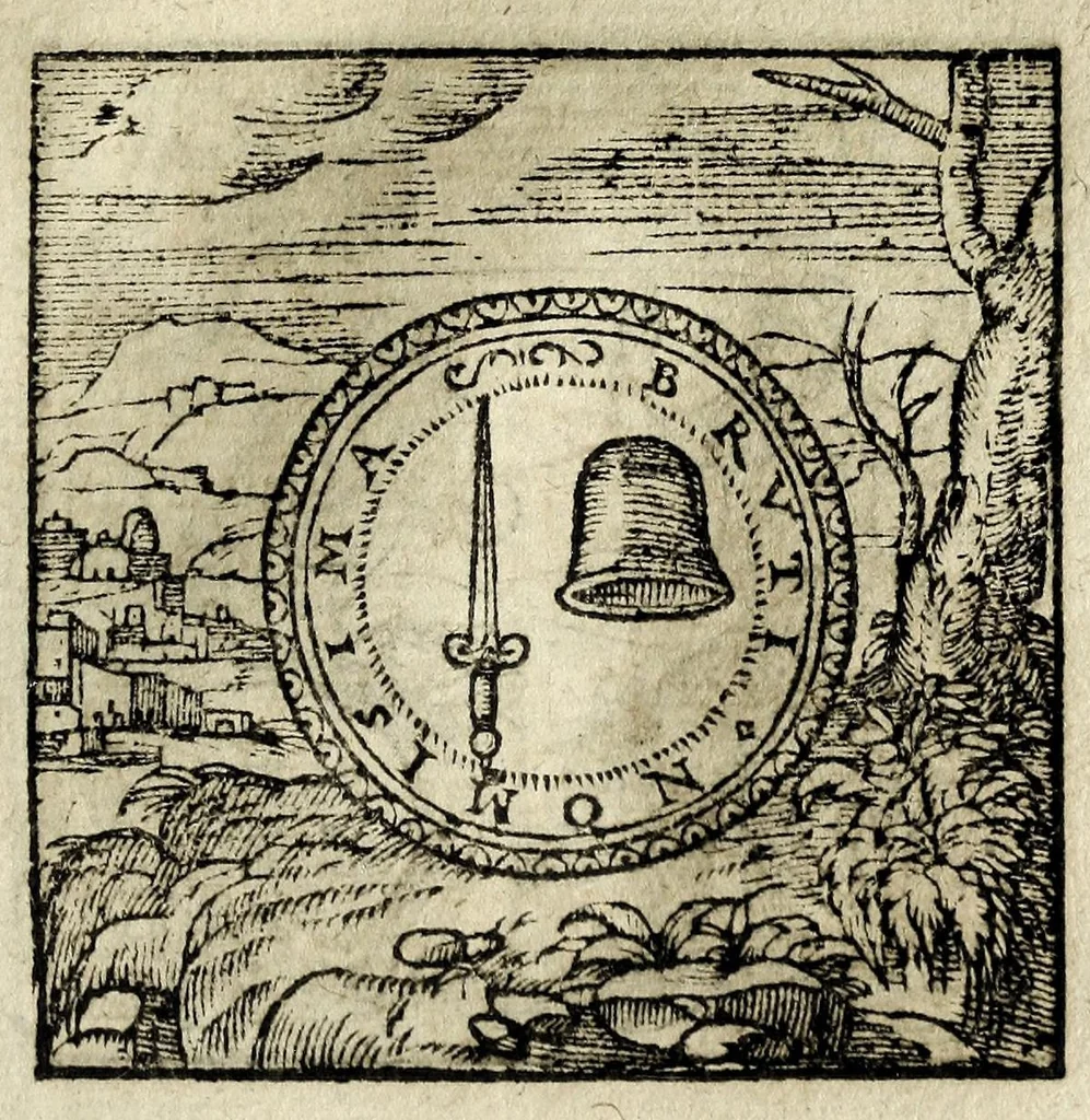 An illustration from Emblemata, 1608, leaf 181
