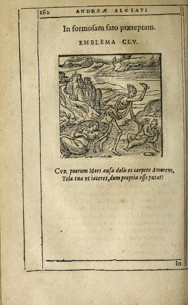 An illustration from Emblemata, 1608, leaf 186