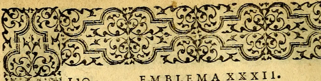An illustration from Emblemata, 1565, leaf 121