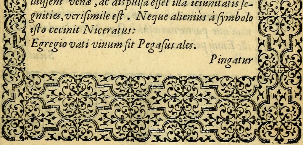 An illustration from Emblemata, 1565, leaf 124