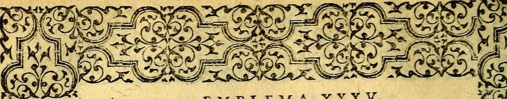 An illustration from Emblemata, 1565, leaf 125