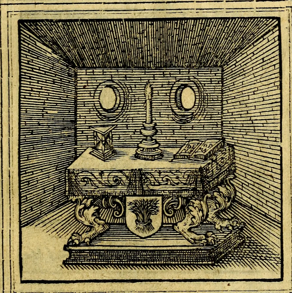 An illustration from Emblemata, 1565, leaf 14