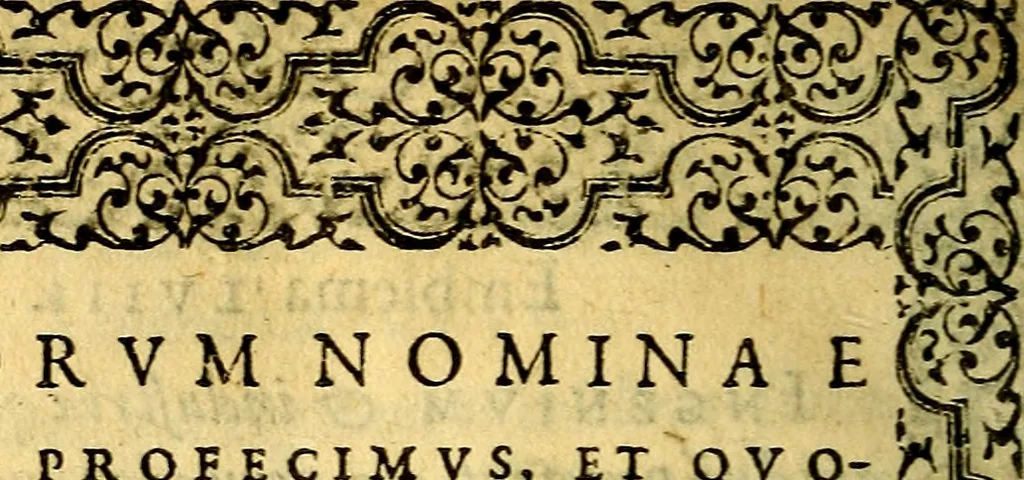 An illustration from Emblemata, 1565, leaf 151