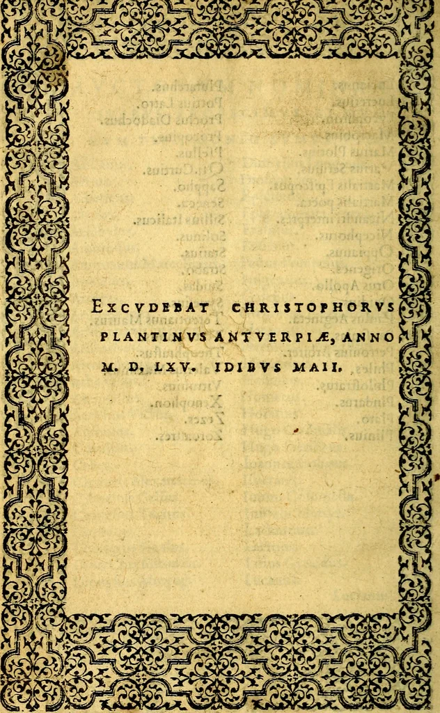 An illustration from Emblemata, 1565, leaf 153