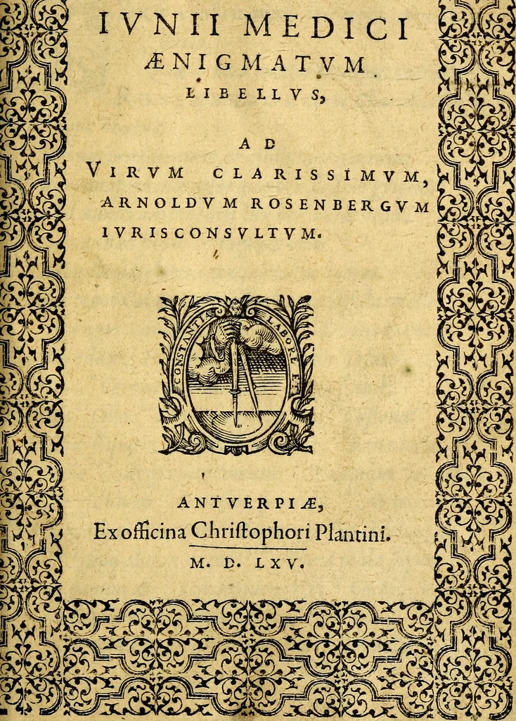 An illustration from Emblemata, 1565, leaf 154