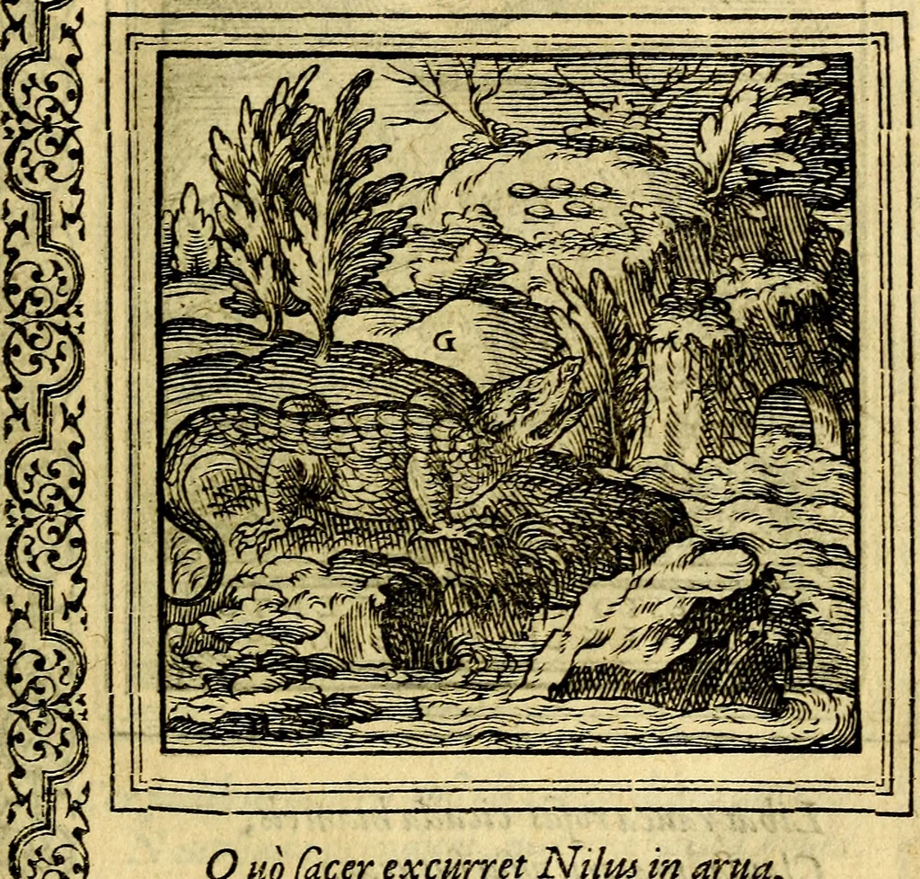 An illustration from Emblemata, 1565, leaf 28