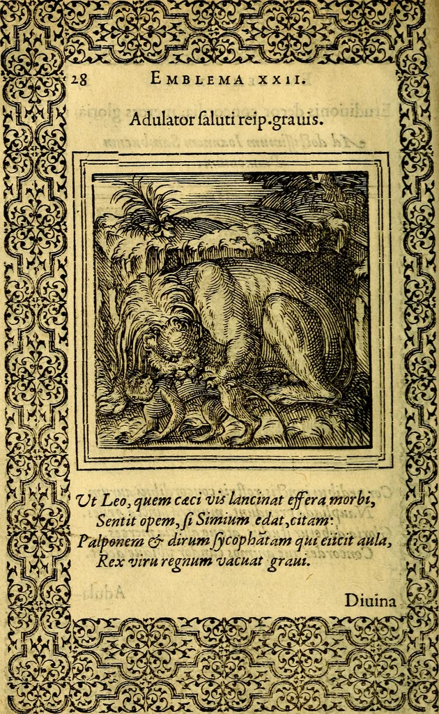 An illustration from Emblemata, 1565, leaf 31