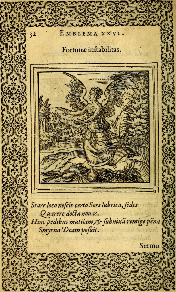 An illustration from Emblemata, 1565, leaf 35