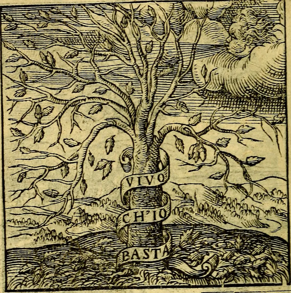 An illustration from Emblemata, 1565, leaf 37