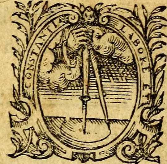 An illustration from Emblemata, 1565, leaf 4