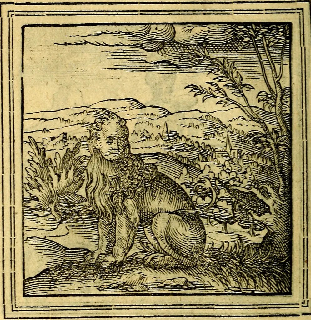 An illustration from Emblemata, 1565, leaf 51