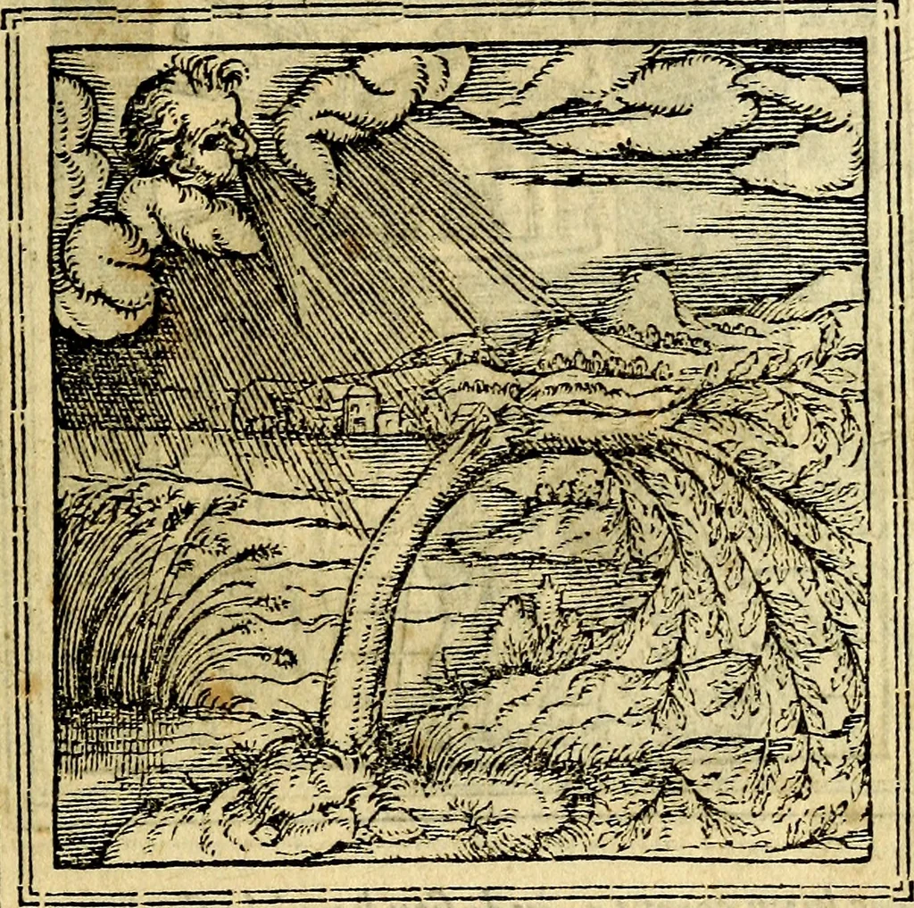 An illustration from Emblemata, 1565, leaf 52