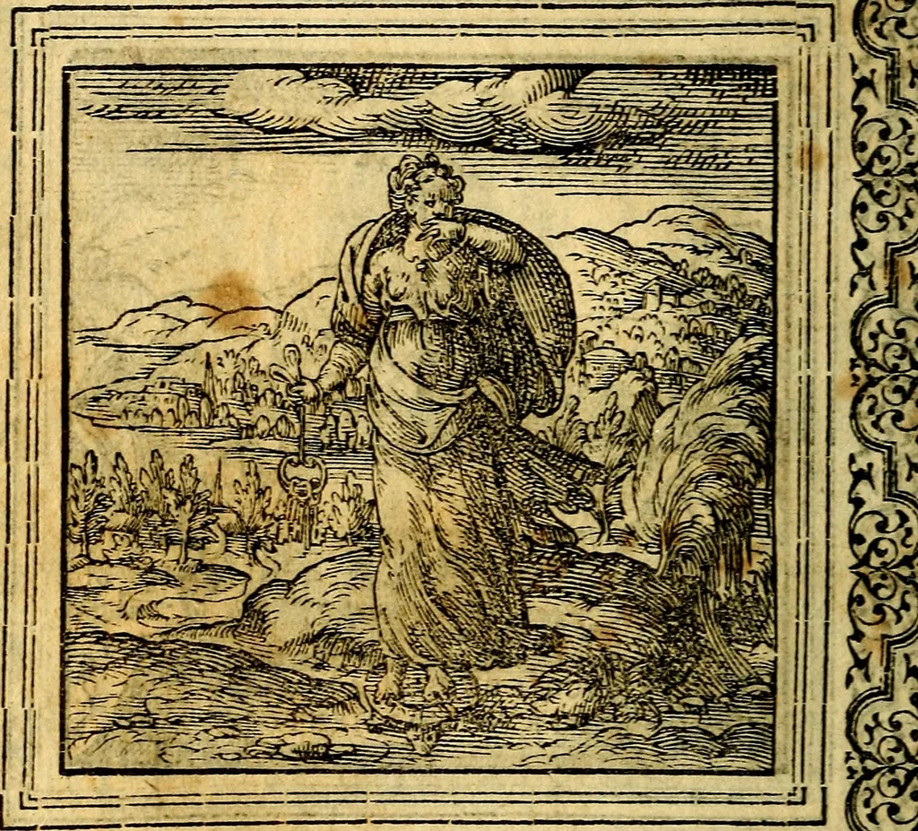 An illustration from Emblemata, 1565, leaf 59