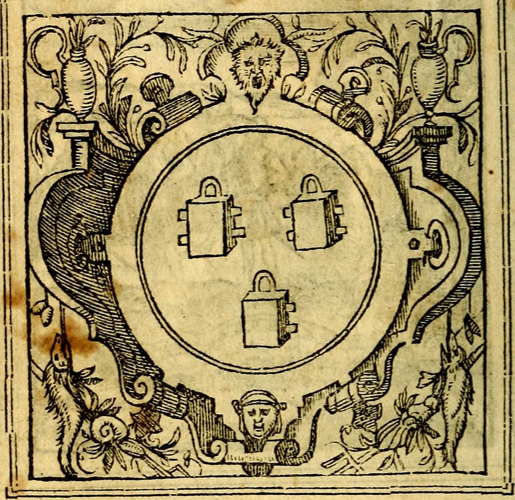 An illustration from Emblemata, 1565, leaf 67