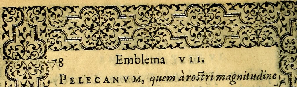 An illustration from Emblemata, 1565, leaf 81