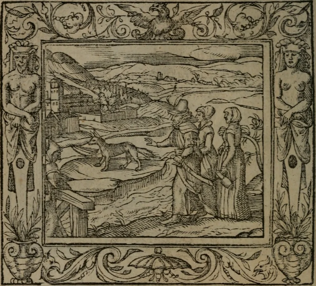 An illustration from Emblemata, 1564, leaf 103