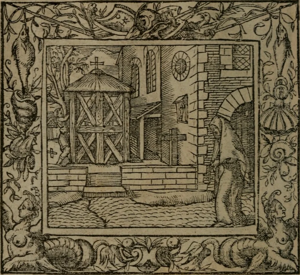 An illustration from Emblemata, 1564, leaf 111