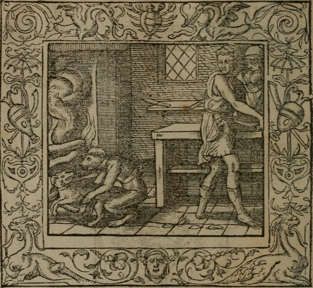 An illustration from Emblemata, 1564, leaf 115