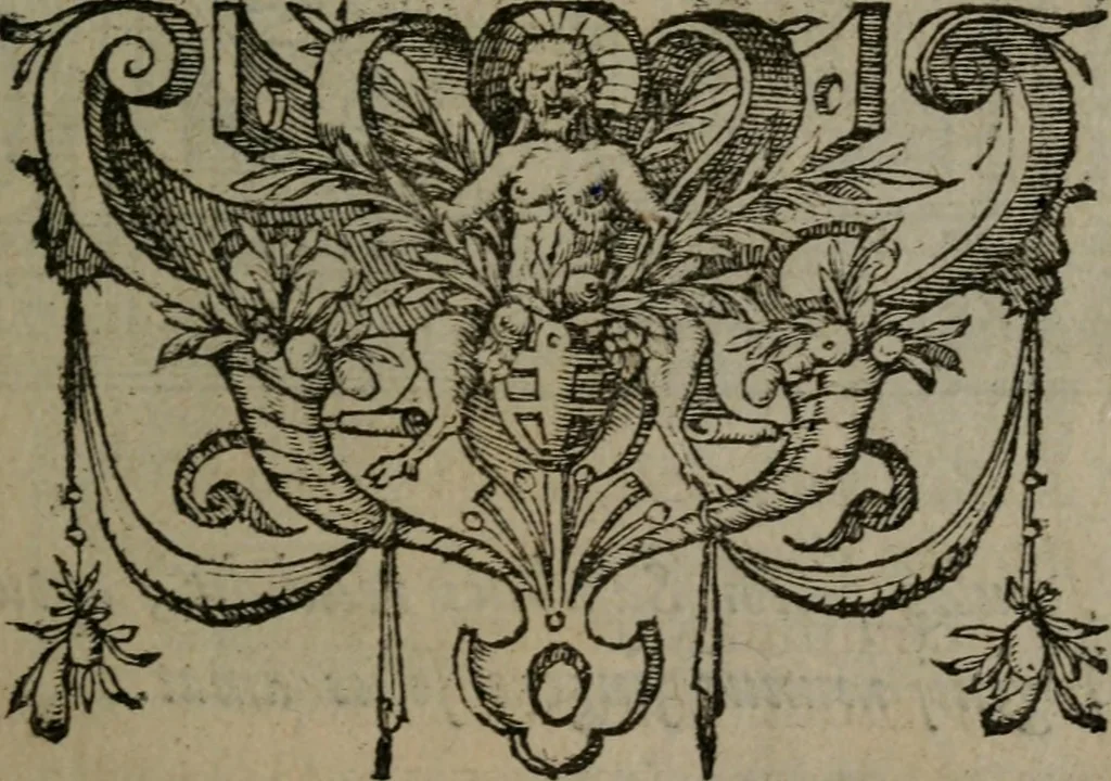 An illustration from Emblemata, 1564, leaf 12