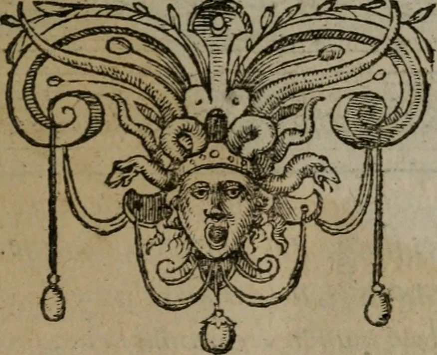 An illustration from Emblemata, 1564, leaf 120