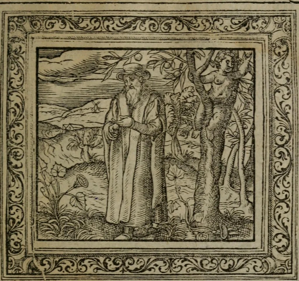 An illustration from Emblemata, 1564, leaf 122