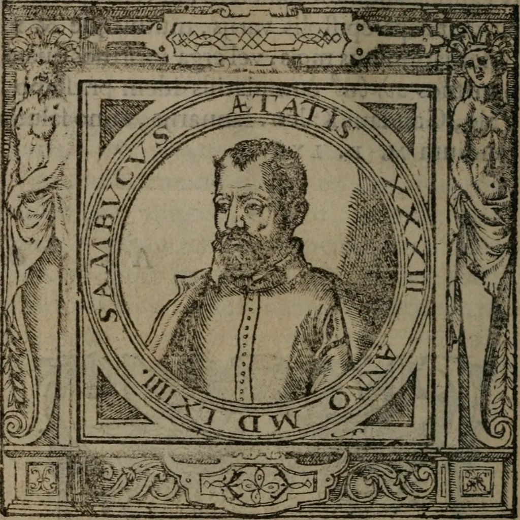 An illustration from Emblemata, 1564, leaf 13