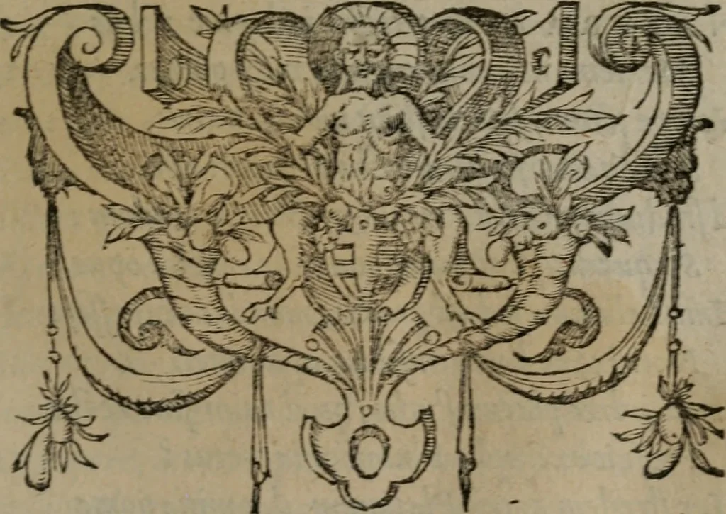 An illustration from Emblemata, 1564, leaf 154