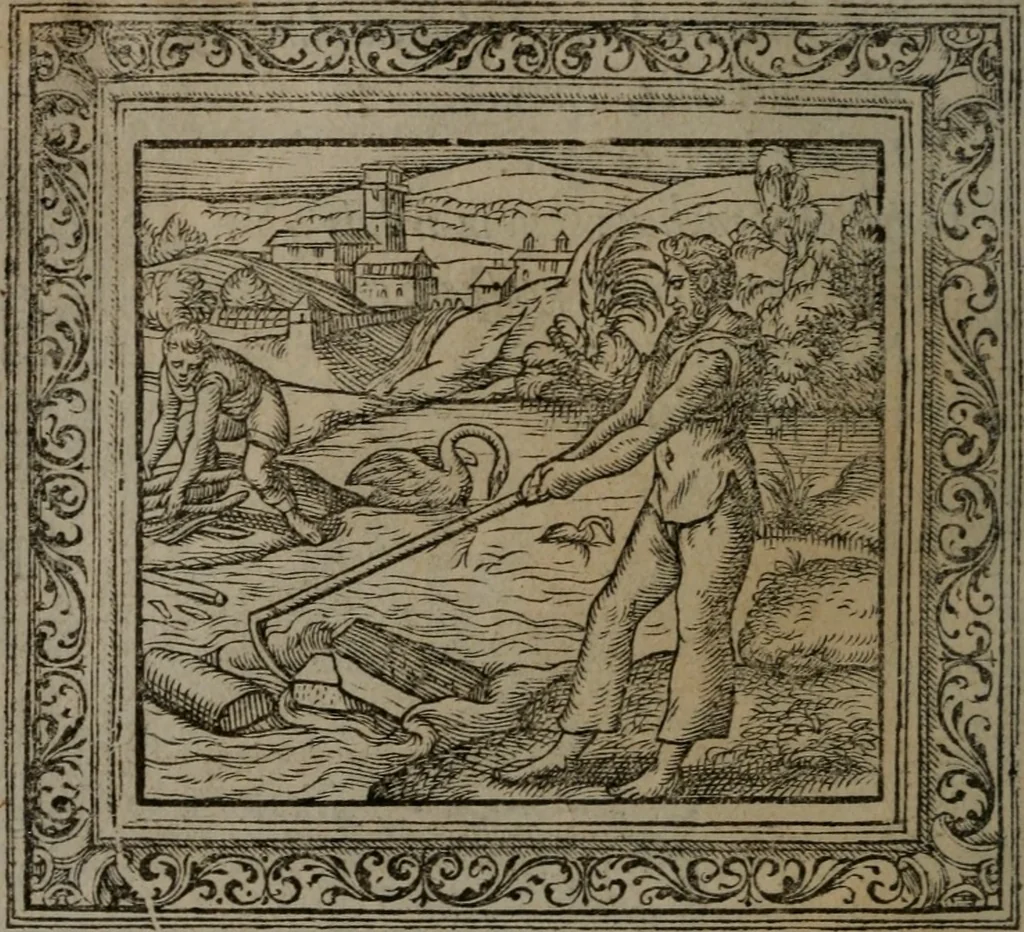 An illustration from Emblemata, 1564, leaf 161