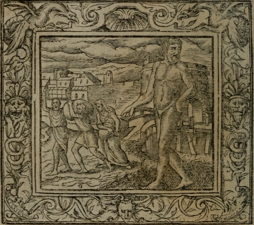 An illustration from Emblemata, 1564, leaf 165