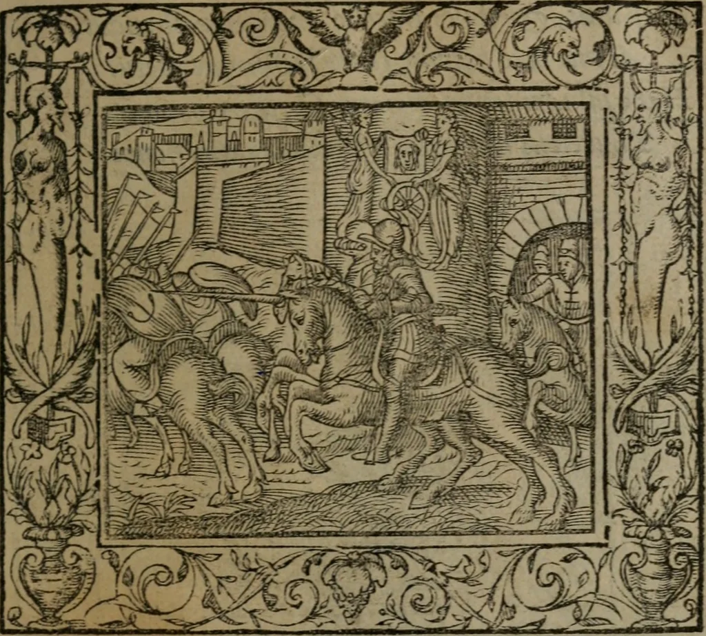 An illustration from Emblemata, 1564, leaf 172