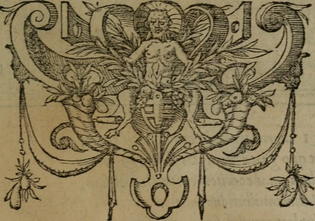An illustration from Emblemata, 1564, leaf 176