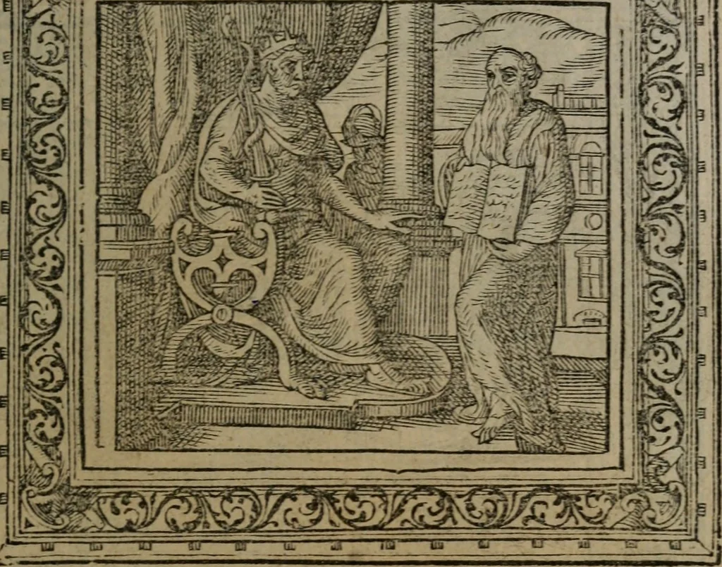 An illustration from Emblemata, 1564, leaf 192
