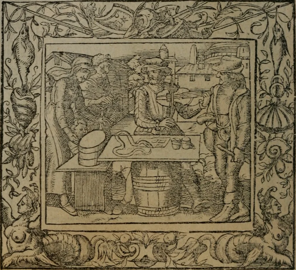 An illustration from Emblemata, 1564, leaf 193