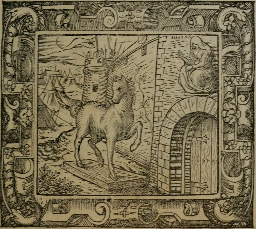An illustration from Emblemata, 1564, leaf 194