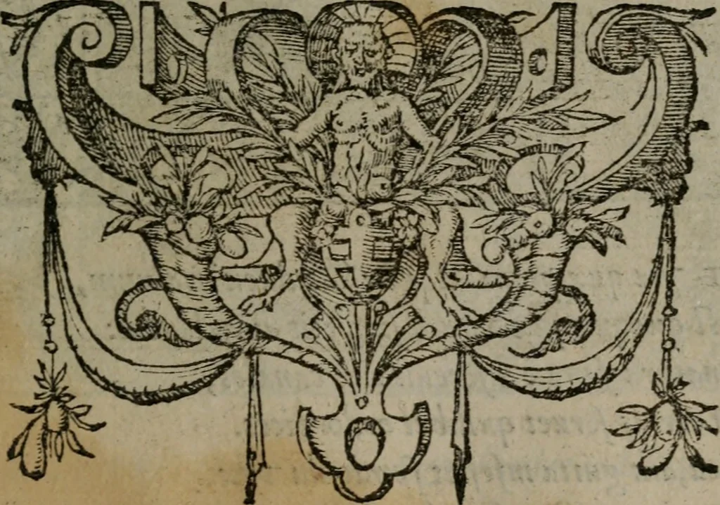 An illustration from Emblemata, 1564, leaf 224