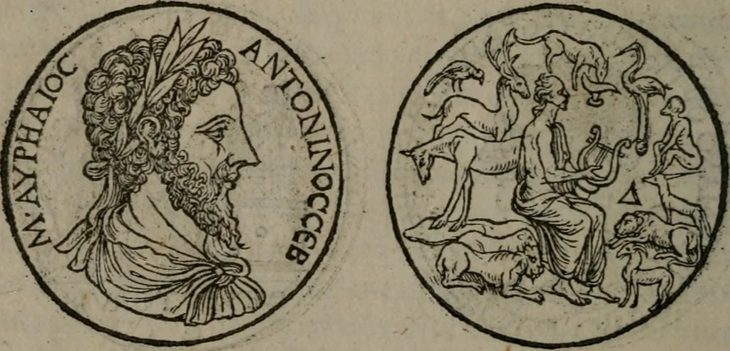 An illustration from Emblemata, 1564, leaf 239