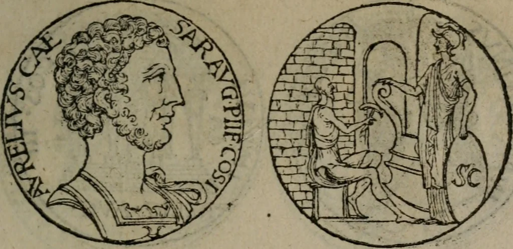 An illustration from Emblemata, 1564, leaf 240