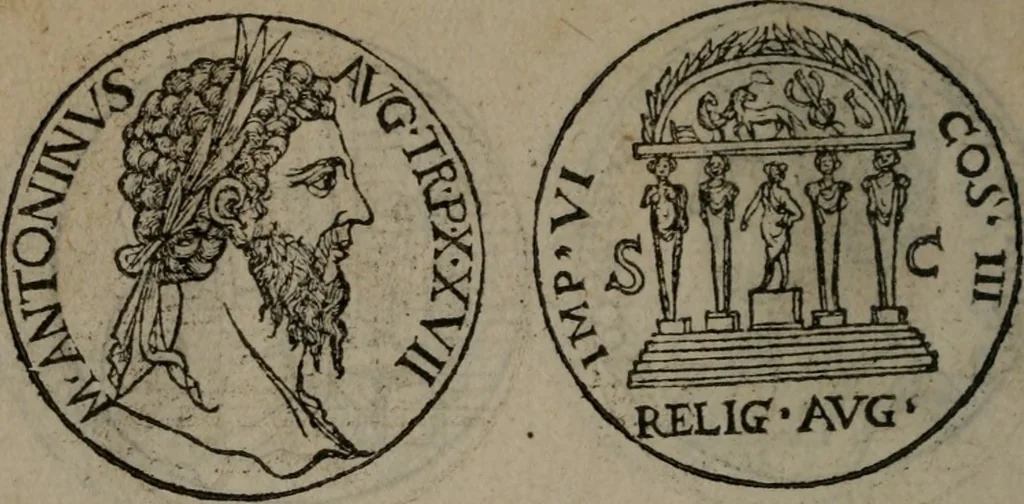 An illustration from Emblemata, 1564, leaf 241