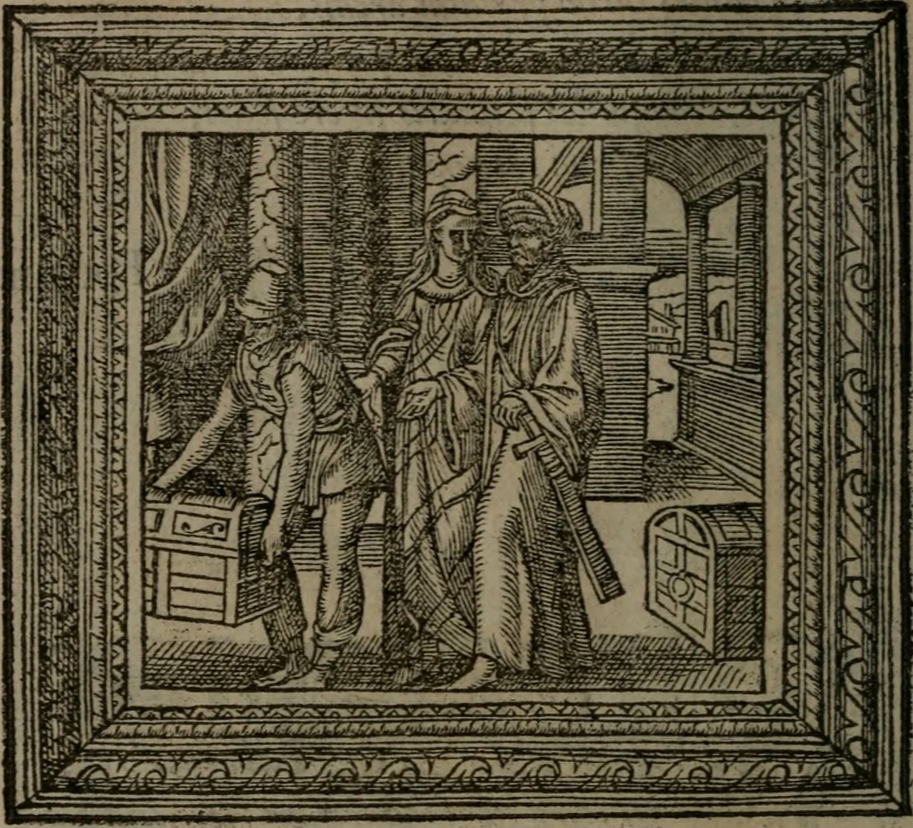 An illustration from Emblemata, 1564, leaf 31