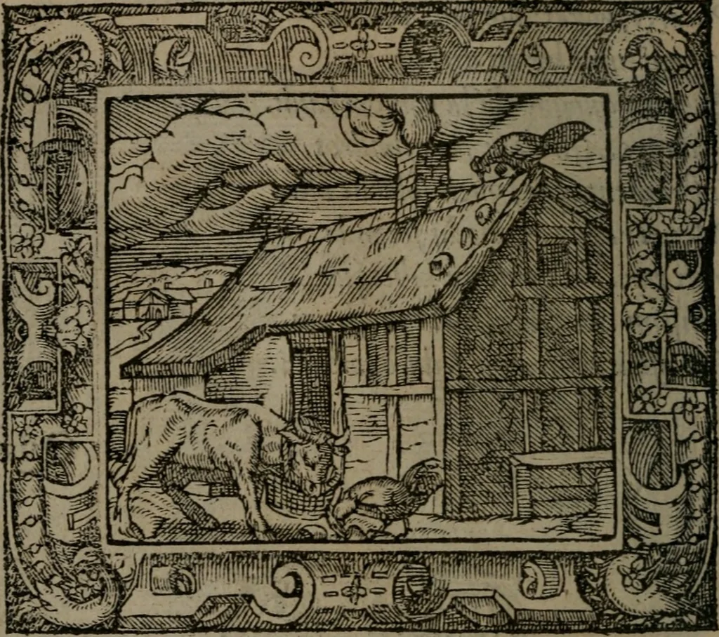 An illustration from Emblemata, 1564, leaf 35