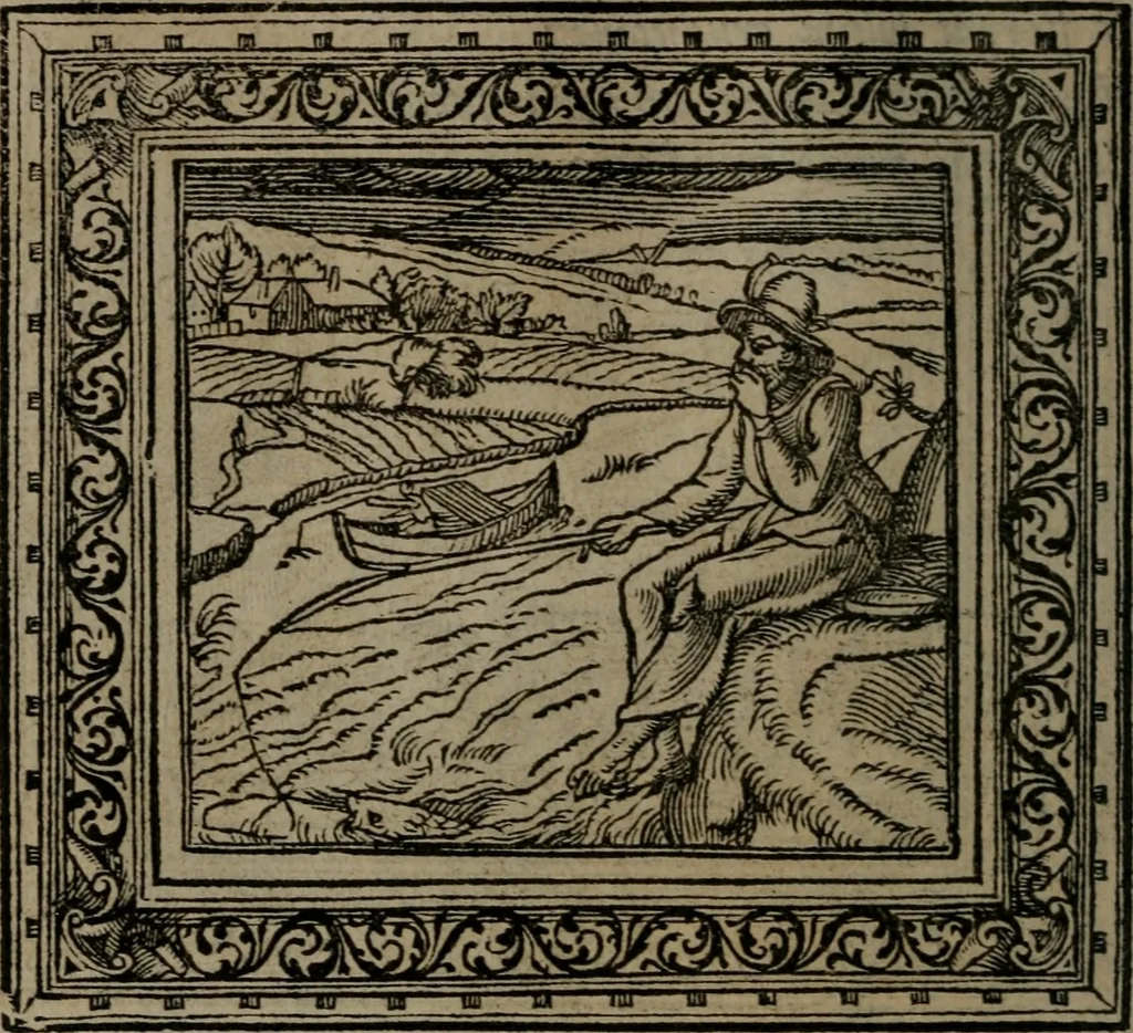 An illustration from Emblemata, 1564, leaf 73