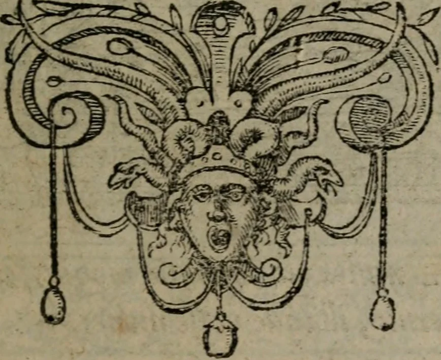An illustration from Emblemata, 1564, leaf 80