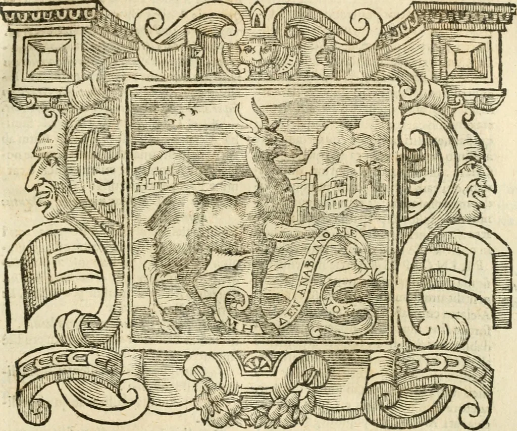 An illustration from Emblemata, 1661, leaf 106
