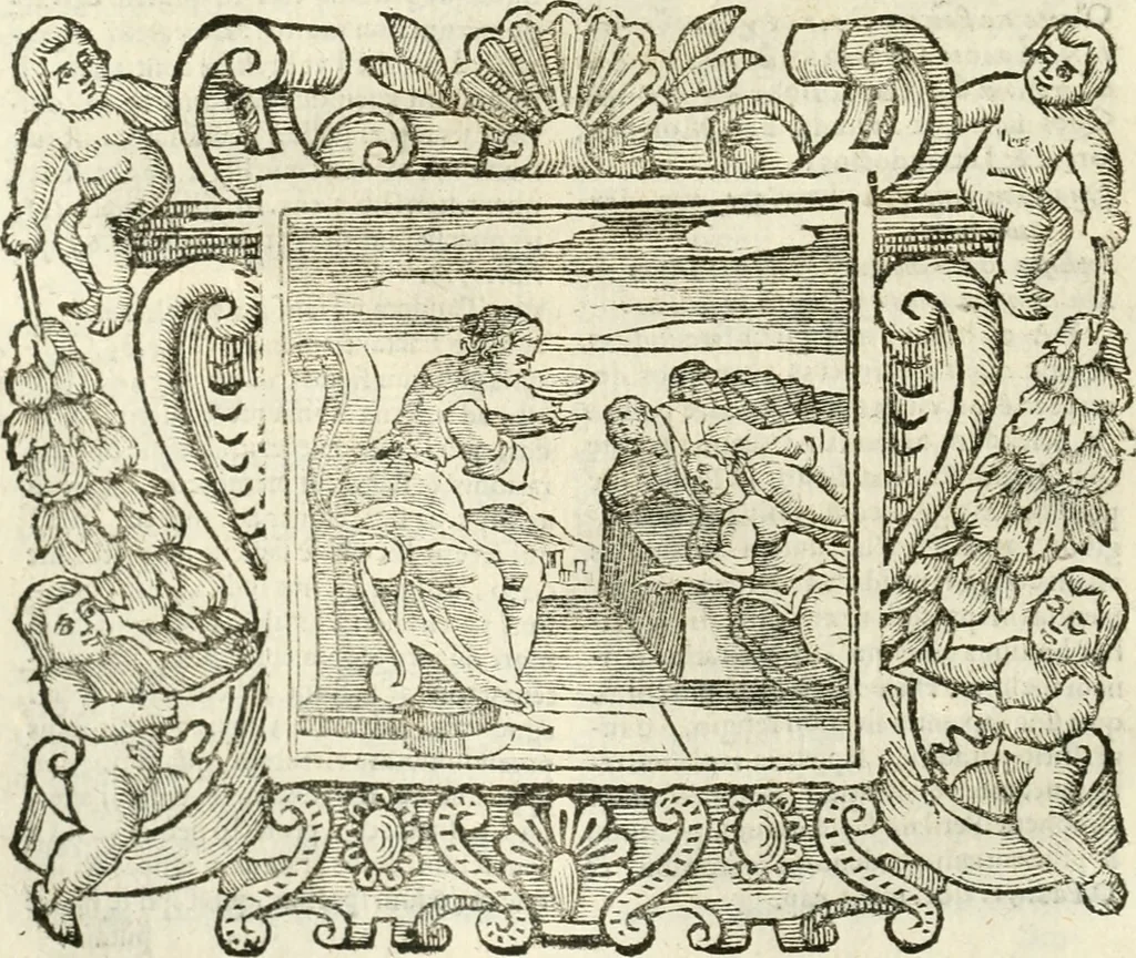 An illustration from Emblemata, 1661, leaf 123