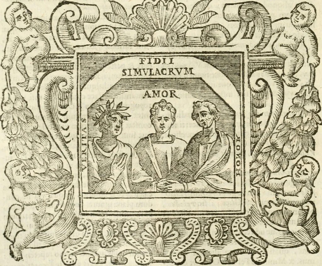 An illustration from Emblemata, 1661, leaf 139