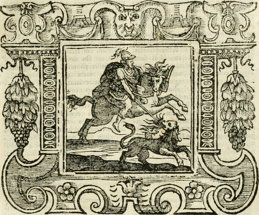 An illustration from Emblemata, 1661, leaf 164