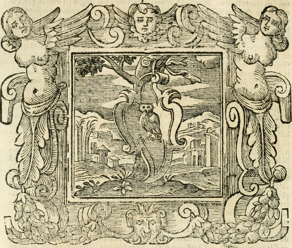 An illustration from Emblemata, 1661, leaf 195