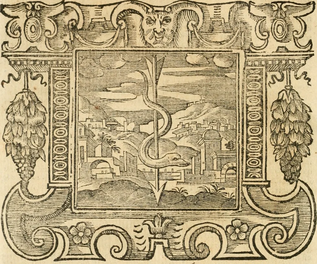 An illustration from Emblemata, 1661, leaf 199